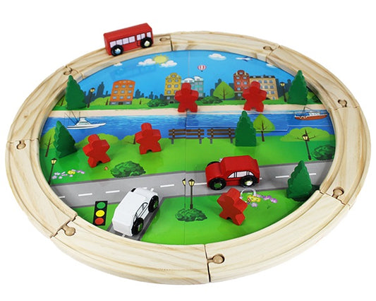 Pista de Autos Circular