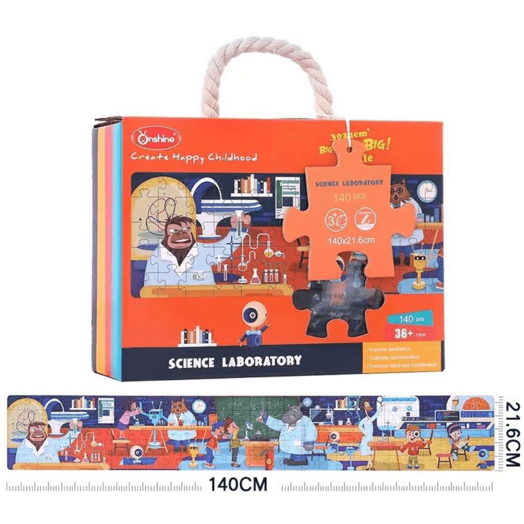 Puzzle Laboratorio de Ciencias 140 piezas – Maderitas Infantiles