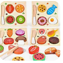 Set 4 tablas para cortar