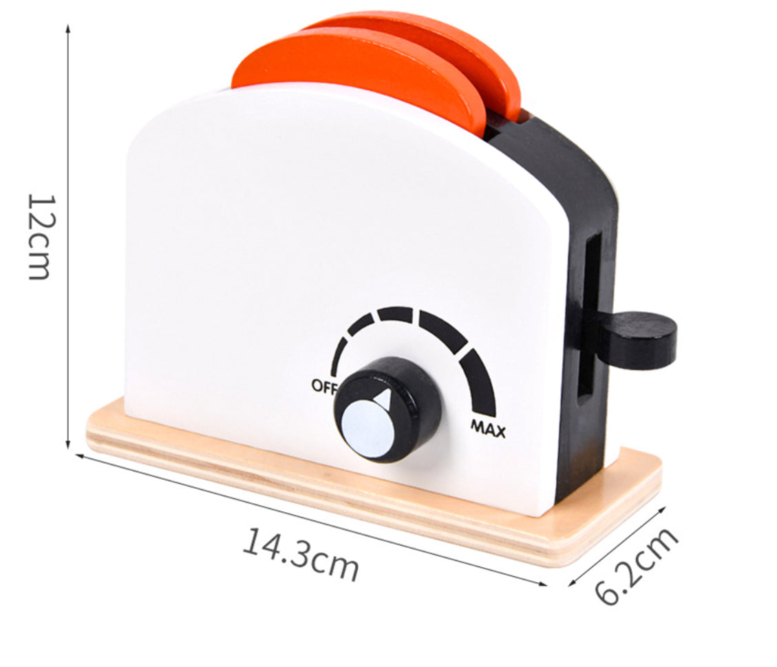 Tostadora de madera Line Black